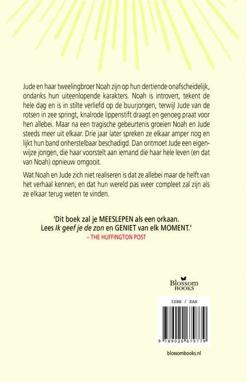 Achterkant van Ik geef je de zon