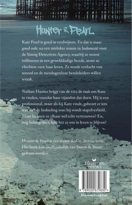 Achterkant van Hunter & Pearl