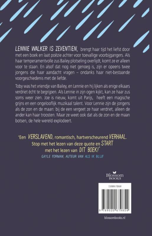 Achterkant van De hemel begint bij je voeten