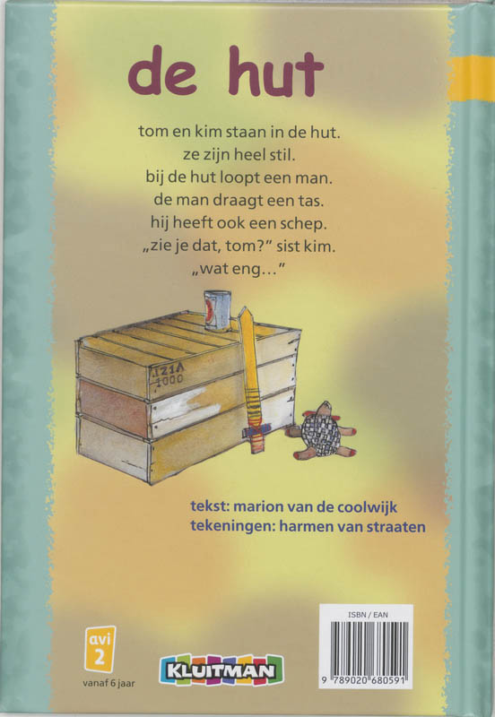 Achterkant van De hut