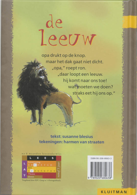 Achterkant van De leeuw