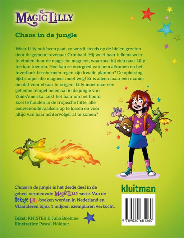 Achterkant van Chaos in de jungle