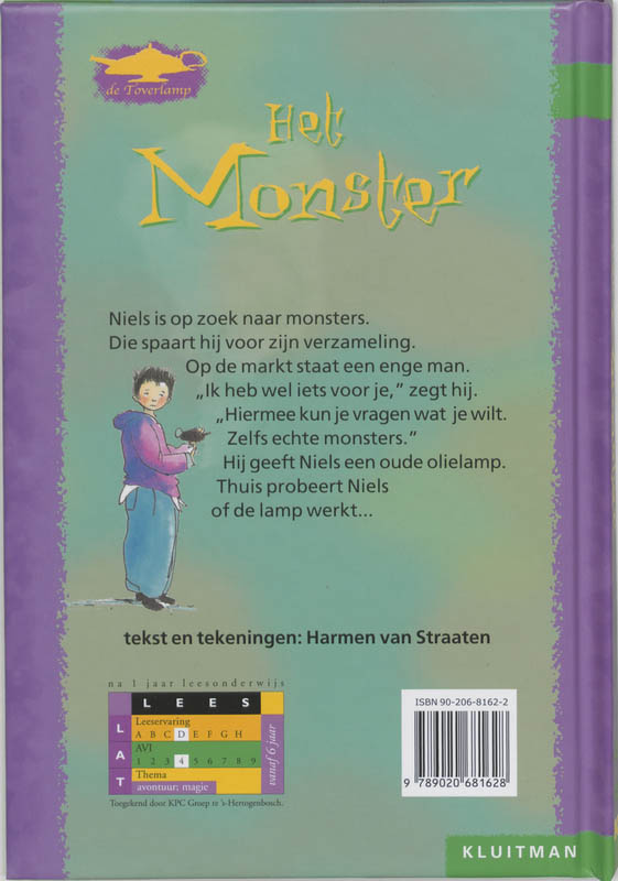 Achterkant van Het monster