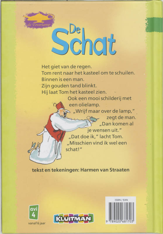 Achterkant van De schat
