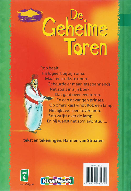 Achterkant van De geheime toren