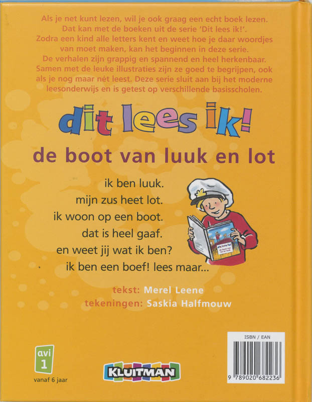 Achterkant van De boot van luuk en lot