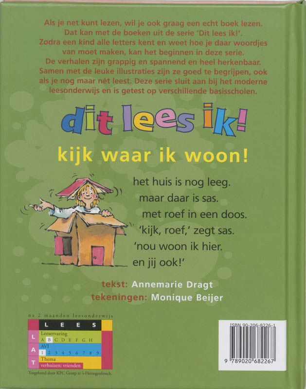 Achterkant van Kijk waar ik woon!