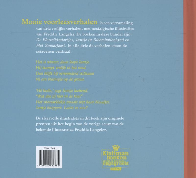 Achterkant van Mooie voorleesverhalen