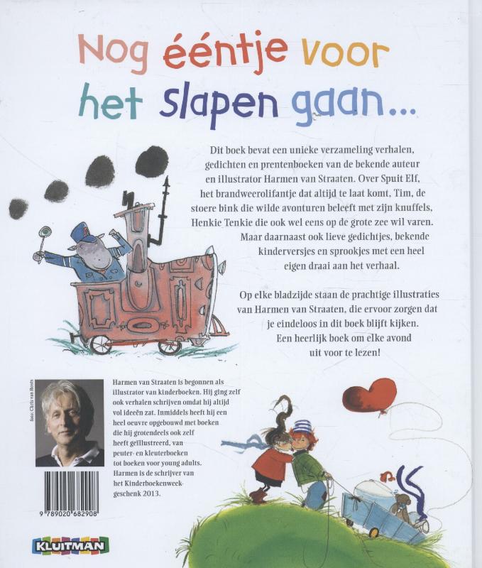 Achterkant van Nog eentje voor het slapen gaan