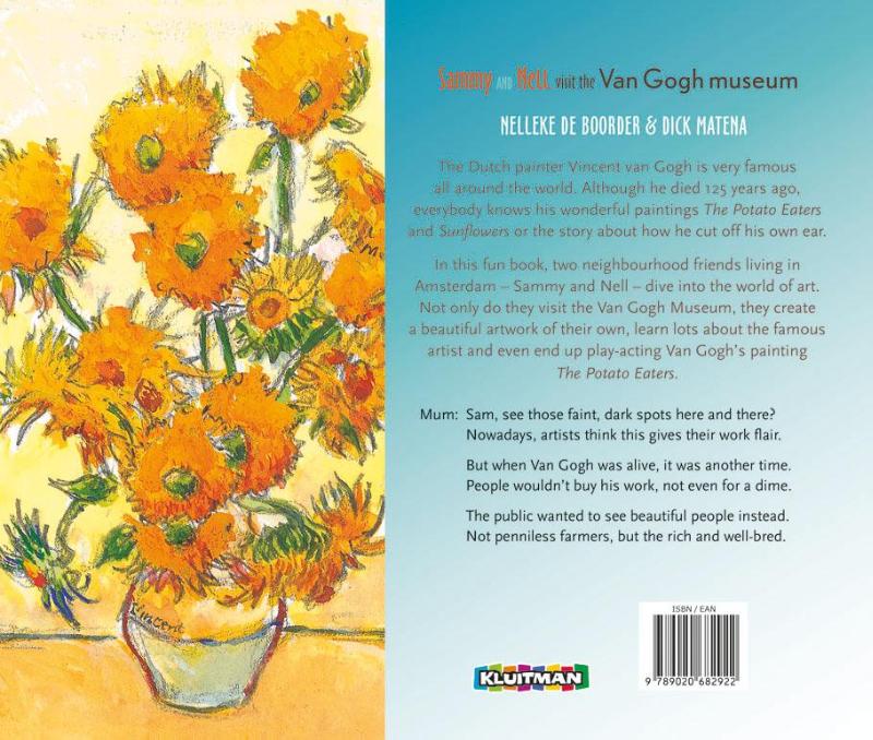 Achterkant van Sammy en Nell visit the Van Gogh museum