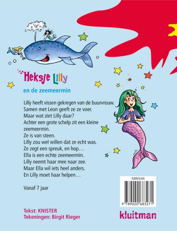 Achterkant van Heksje Lilly en de zeemeermin