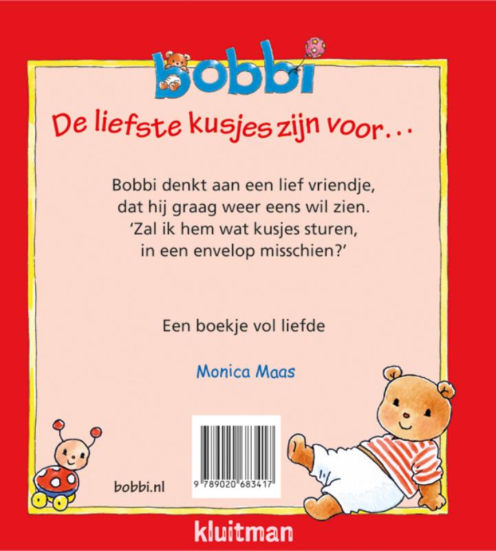 Achterkant van De liefste kusjes zijn voor…