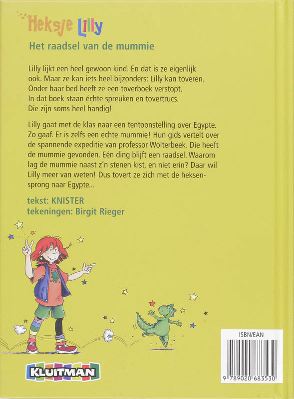 Achterkant van Het raadsel van de mummie