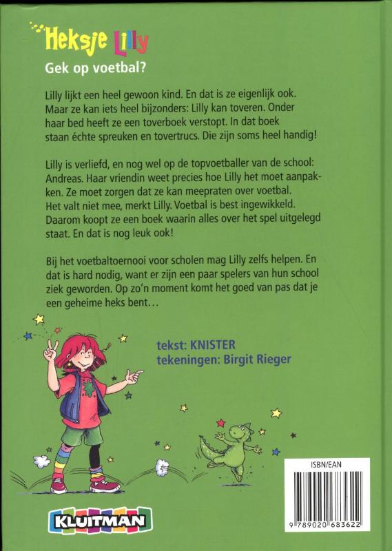 Achterkant van Gek op voetbal?