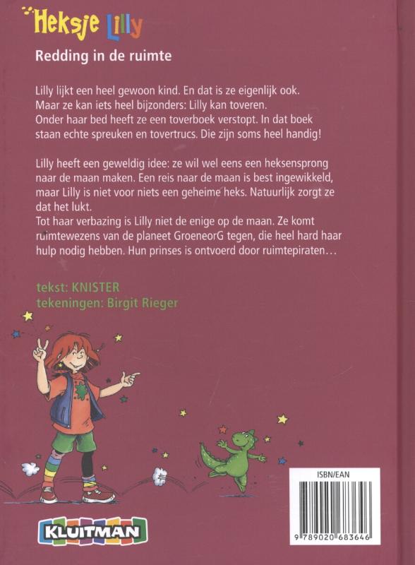 Achterkant van Redding in de ruimte