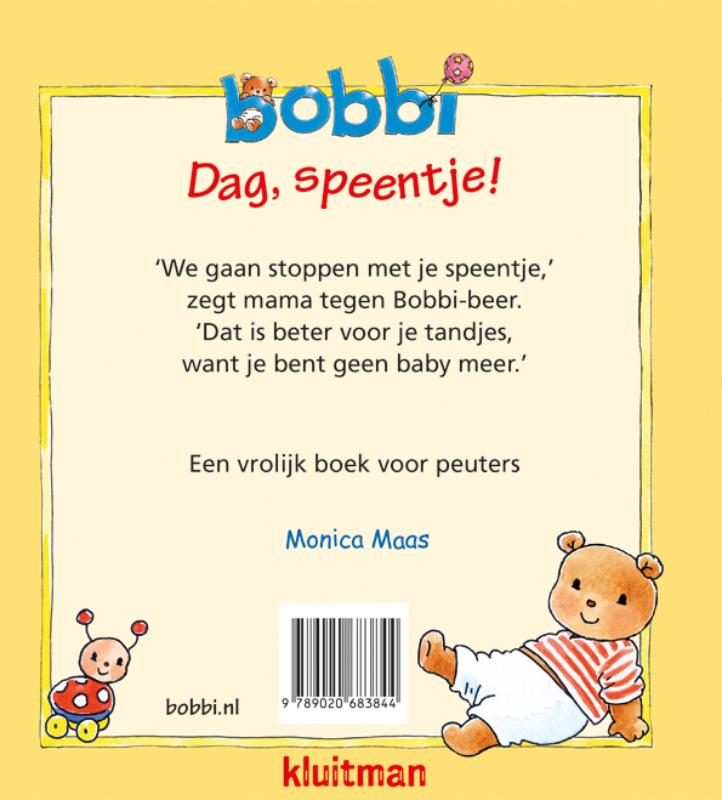 Achterkant van Dag, speentje!