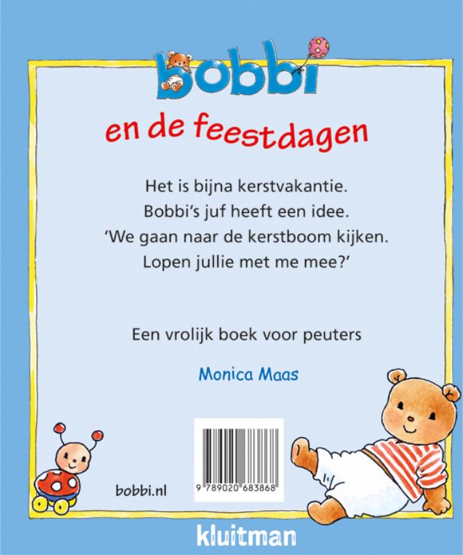 Achterkant van Bobbi en de feestdagen