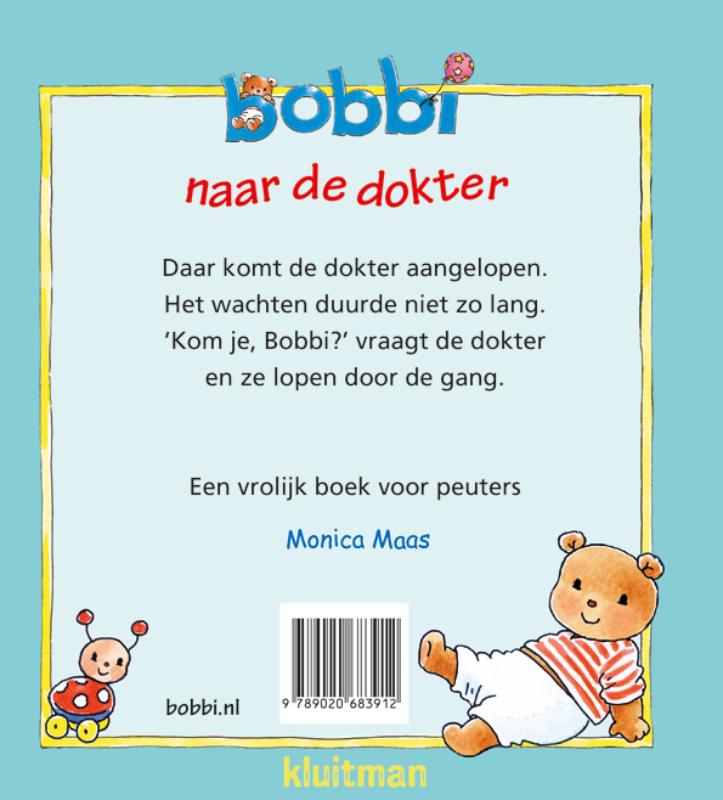 Achterkant van Bobbi naar de dokter