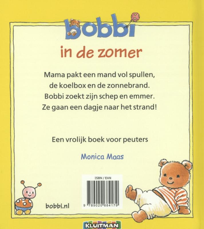 Achterkant van Bobbi in de zomer