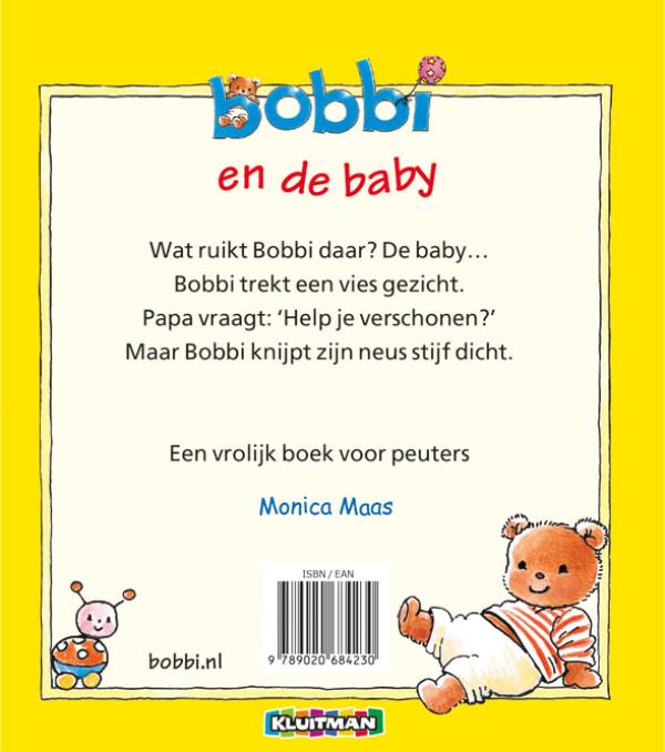 Achterkant van Bobbi en de baby