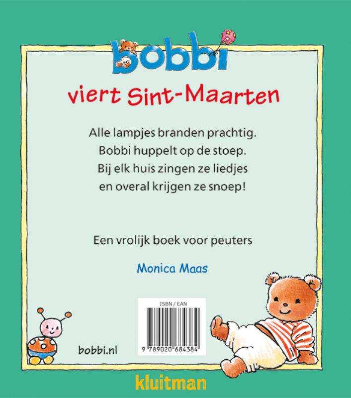 Achterkant van Bobbi viert Sint-Maarten
