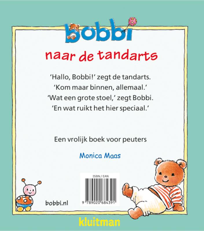 Achterkant van Bobbi naar de tandarts