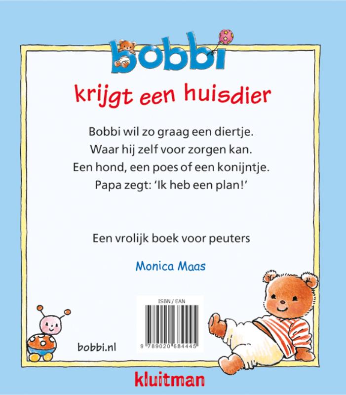 Achterkant van Bobbi krijgt een huisdier