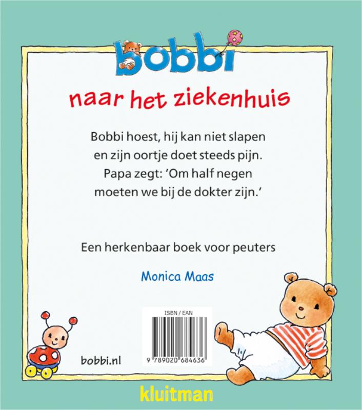 Achterkant van Bobbi naar het ziekenhuis