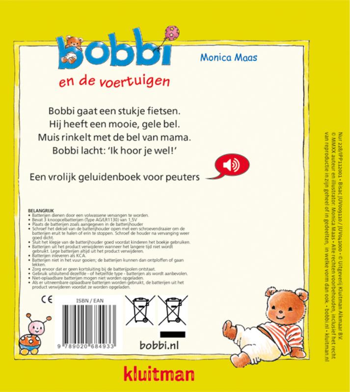Achterkant van Bobbi en de voertuigen