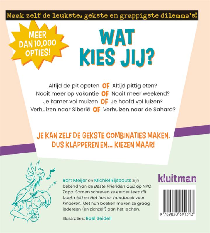 Achterkant van Wat kies jij?