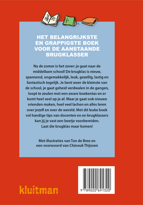 Achterkant van 100 dingen die je moet weten voor je naar de brugklas gaat