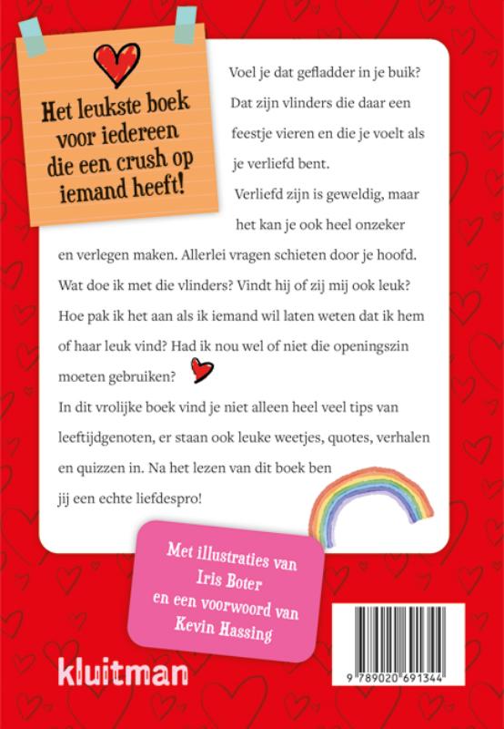 Achterkant van 100 dingen die je wilt weten over verliefd zijn
