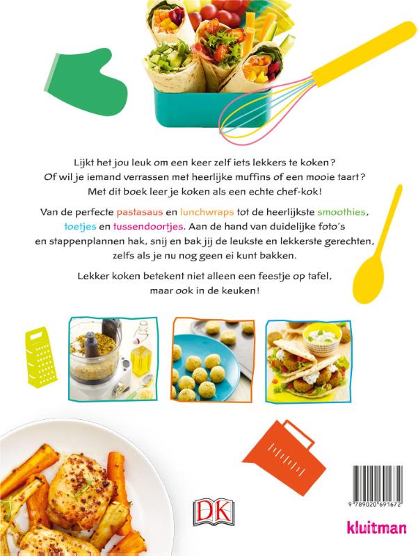 Achterkant van Koken is leuk!