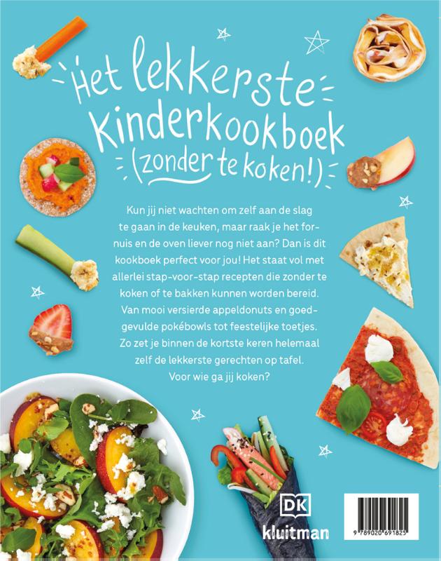 Achterkant van Het lekkerste kinderkookboek (zonder te koken!)