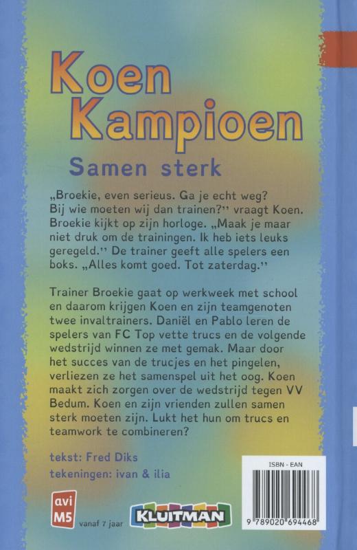 Achterkant van Samen sterk