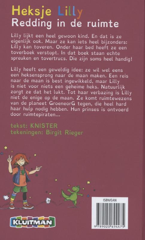 Achterkant van Redding in de ruimte