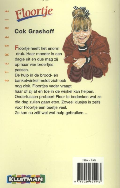 Achterkant van Floortje - dyslexie vriendelijke uitgave