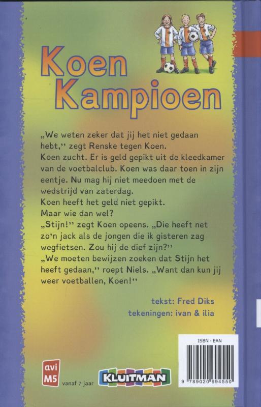 Achterkant van Koen Kampioen