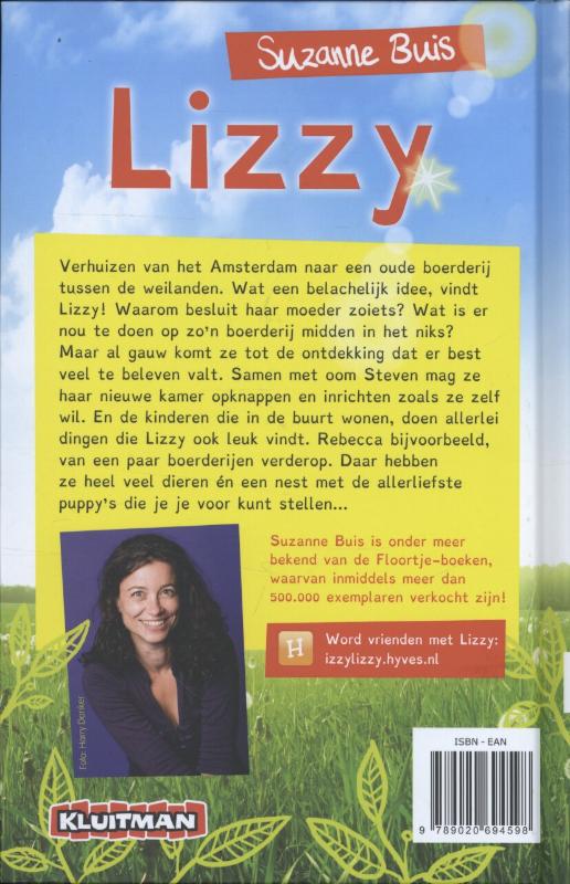 Achterkant van Lizzy