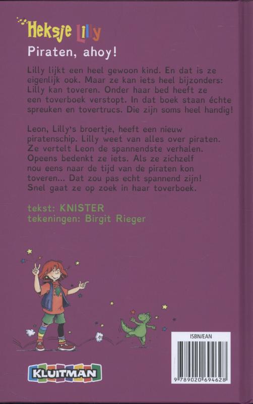 Achterkant van Piraten, ahoy!