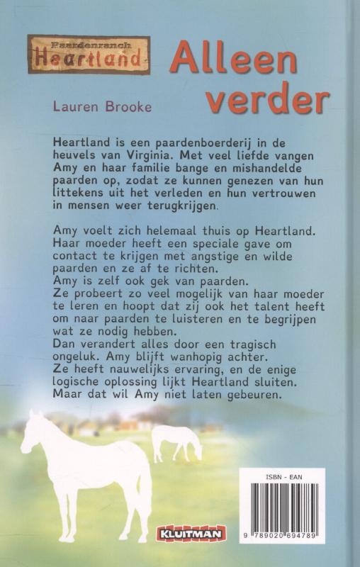 Achterkant van Alleen verder
