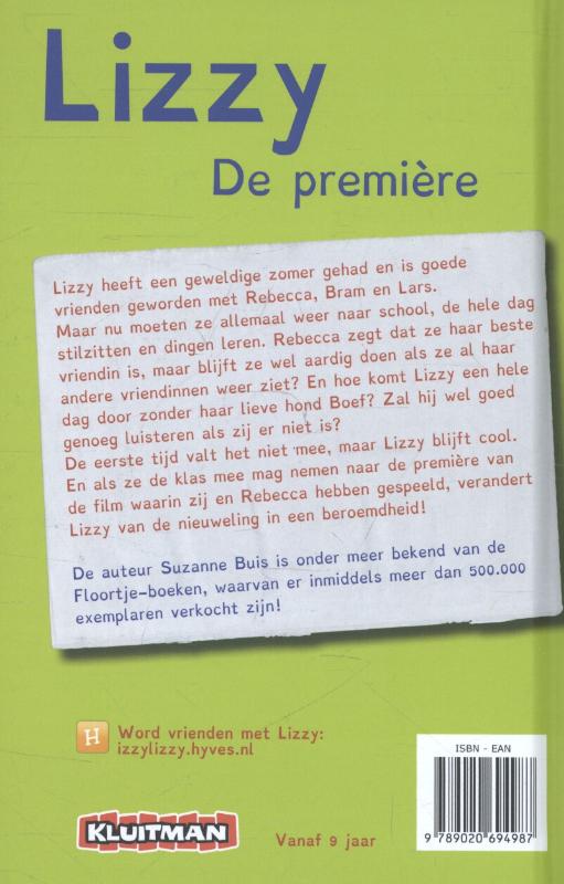 Achterkant van De premiere