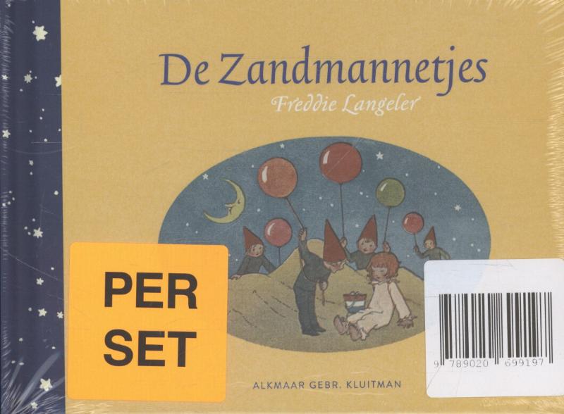 Achterkant van De zandmannetjes pakket 3 ex