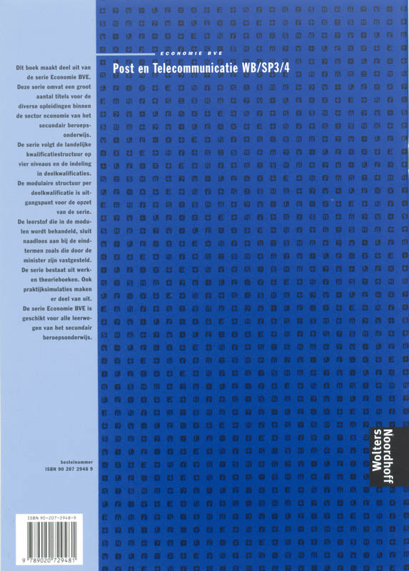 Achterkant van Werkboek