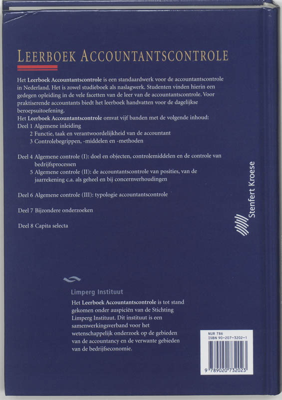 Achterkant van De algemene controle