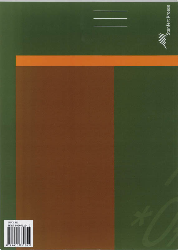 Achterkant van Werkboek