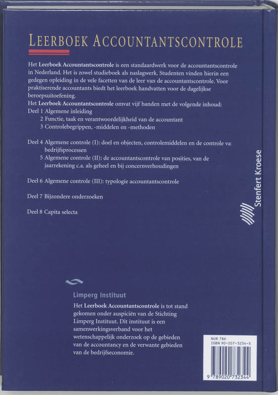 Achterkant van de algemene controle