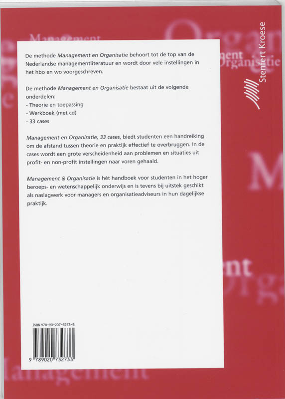 Achterkant van 33 Cases