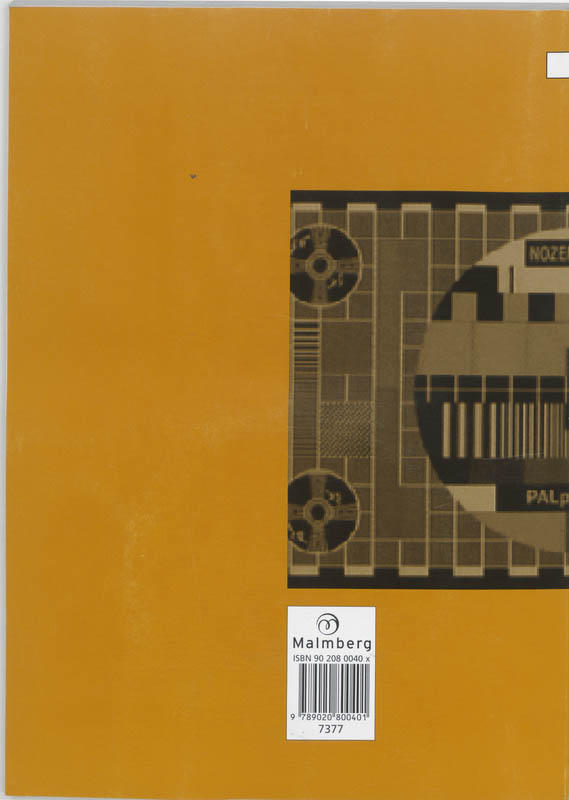 Achterkant van Werkboek A