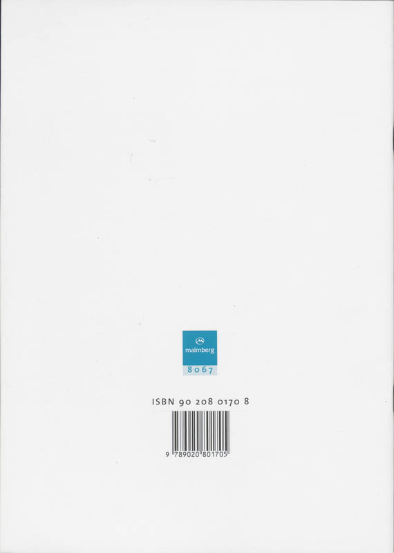 Achterkant van Antwoordenboek
